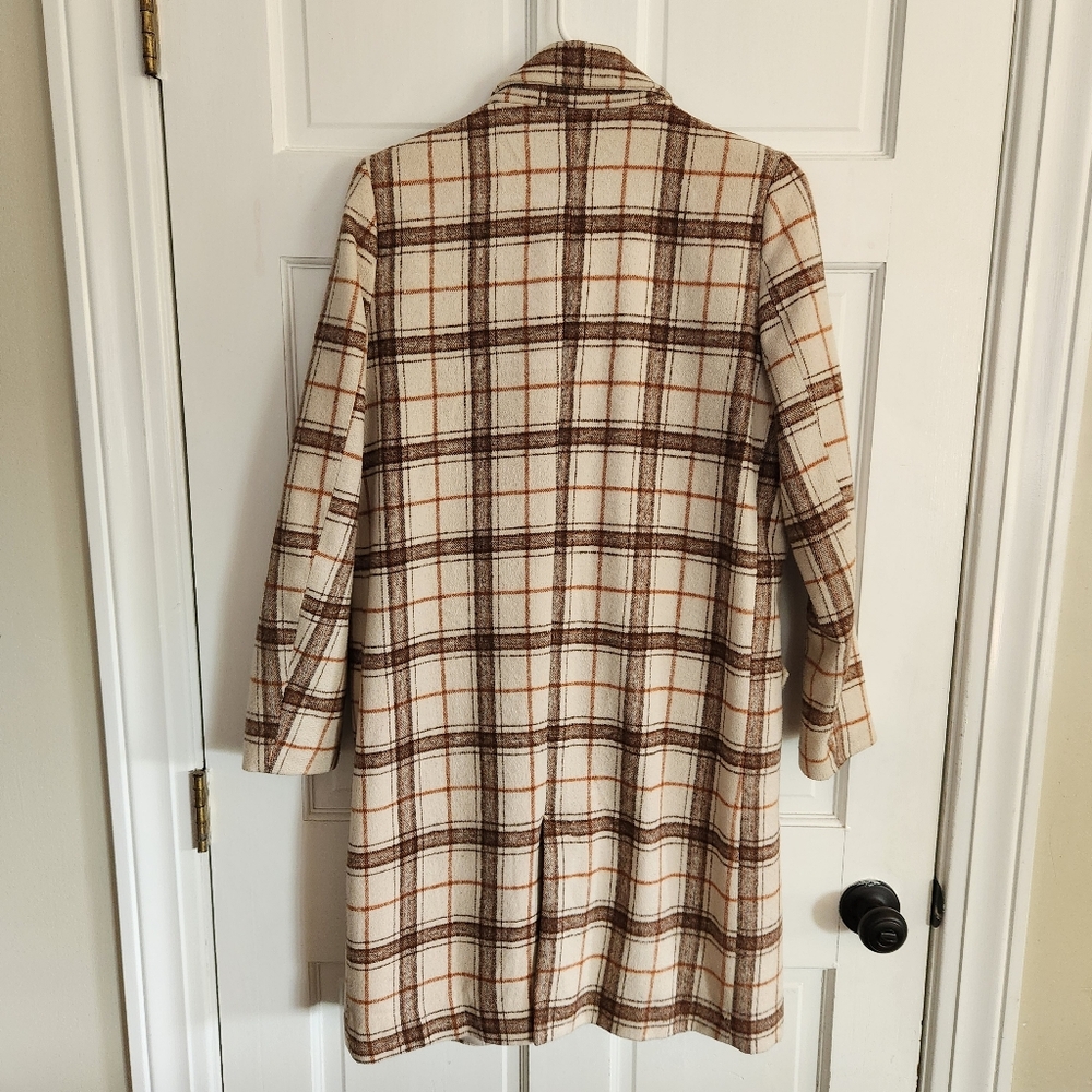 Bohme Plaid Peacoat - Picture 6 of 11
